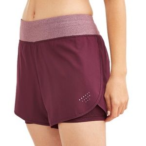 Avia 2fer Woven Running Shorts NWOT